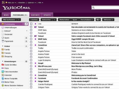 Große Löschaktion bei Yahoo
