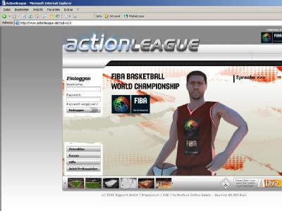 Das Spiel &laquo;Action League&raquo; / Das Online-Spiel &laquo;Action League&raquo;. (Bild: &laquo;Fibagame.com&raquo;)
