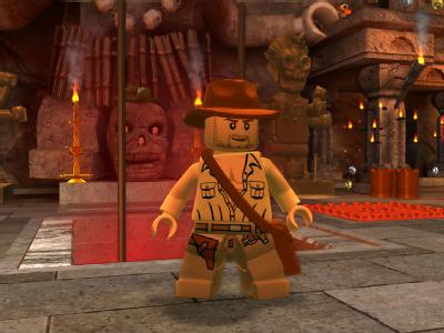 Nintendo DS_Indy / Ein Abenteuer aus kleinen Plastiksteinen: Beim neuen &laquo;Indiana Jones&raquo;-Spiel f&uuml;r die Nintendo DS ist der Held als Legom&auml;nnchen unterwegs. (Bild: Lucasarts)