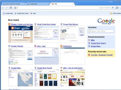 Google startet eigenen Internet-Browser / Browser mit Schwachstellen: Sicherheitsexperten davon ab, die vorl&auml;ufige Version beim t&auml;glichen Surfen im Internet einzusetzen (Bild: dpa)