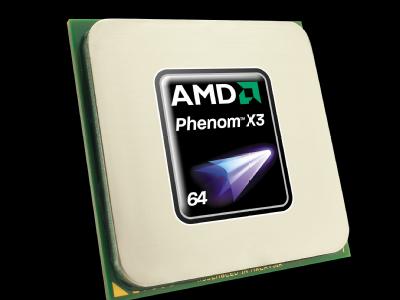 Phenom X3 / AMD bringt neue Dreikern-Prozessoren auf den Markt, die in 45-Nanometer-Technologie gefertigt werden. (Bild: AMD)