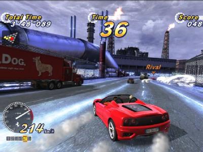 Outrun Online Arcade / Im Ferrari über die Pisten Amerikas: «Outrun Online Arcade» können Nutzer von Playstation 3 und Xbox 360 herunterladen. (Bild: Sega)