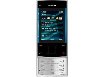 Nokia X3 / Auf der Messe Nokia World in Stuttgart pr&auml;sentierte Nokia auch das neue Modell  X3 - es soll zum Weihnachtsgesch&auml;ft auf den Markt kommen. (Bild: Nokia)