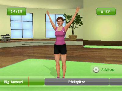 Gesundheitscoach / Das Fitness-Spiel &laquo;Der Gesundheitscoach&raquo; animiert zum Sport vor dem Bildschirm. (Bild: F + F Distribution)