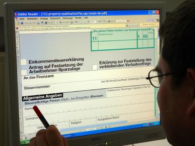 Steuererkl&auml;rung per Mausklick / Die Steuererkl&auml;rung per Mausklick wird immer popul&auml;rer. (Bild: dpa)