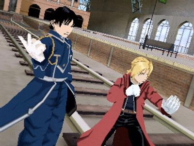 Mobile Spiele / Zwei Br&uuml;der gegen den Rest der Welt: Edward und Alphonse Elric sind die Helden bei &laquo;Fullmetal Alchemist: Brotherhood&raquo;. (Bild: Namco Bandai/dpa/tmn)